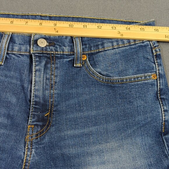 Levi's Jeans Men's 33x30 Fits 32x26 Blue 511 Slim Fit Tapered Leg Denim - Picture 6 of 12